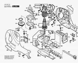 Bosch General Purpose Saw PFZ 700 PE spare parts