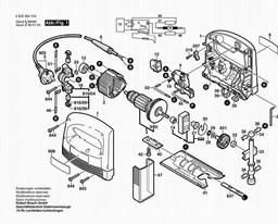 Bosch Jig Saw PST 550 AE spare parts