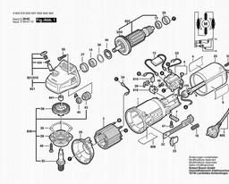 Bosch Angle Grinder PWS 7-115 spare parts