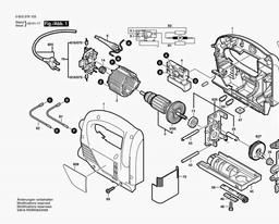 Bosch Jig Saw PST 550 spare parts