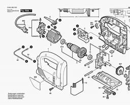 Bosch Combi Jigsaw Perfect PST 650 E spare parts