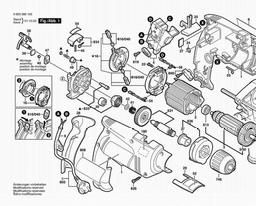Bosch Percussion Drill PSB 650-2 spare parts