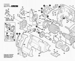 Bosch Percussion Drill PSB 700 RE spare parts