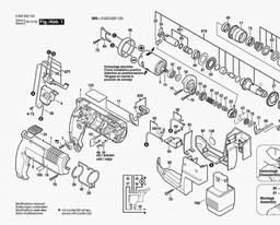 Bosch Cordless Hammer Drill PBH 12 VR spare parts