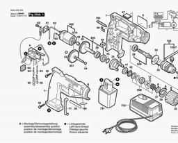 Bosch Diy-drill-driver SR 12 E spare parts