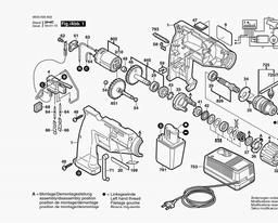 Bosch Diy-drill-driver SR 9,6 E spare parts