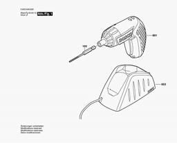 Bosch Cordless Screw Driver IXO 3,6 V spare parts