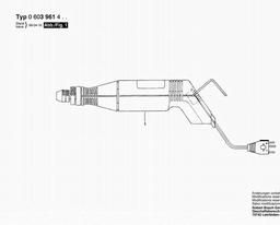 Bosch Drill MBM 40 spare parts