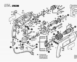 Bosch Percussion Drill CSB 6-20 RE spare parts