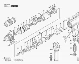 Bosch Pn-installation Motor Ind 740 WATT-SERIE spare parts