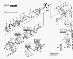 Bosch Pn-drill - (industr.) 320 WATT-SERIE spare parts