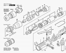 Bosch Thread Cutter 400 WATT-SERIE spare parts