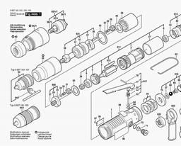 Bosch Thread Cutter 400 WATT-SERIE spare parts