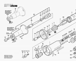 Bosch Angle Grinder 550 WATT-SERIE spare parts