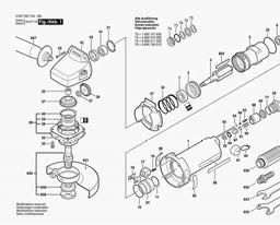 Bosch Angle Grinder 550 WATT-SERIE spare parts