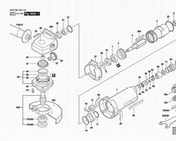 Bosch Angle Grinder 550 WATT-SERIE spare parts