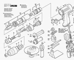 Bosch Thread Cutter 400 WATT-SERIE spare parts