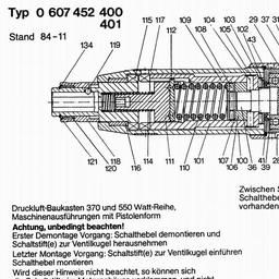 Bosch Angle Grinder 550 WATT-SERIE spare parts