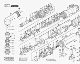 Bosch Angle Grinder 550 WATT-SERIE spare parts