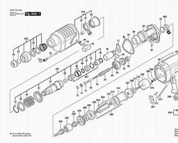 Bosch Rotary Hammer 521 spare parts