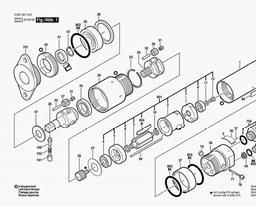 Bosch Pn-installation Motor Ind 740 WATT-SERIE spare parts