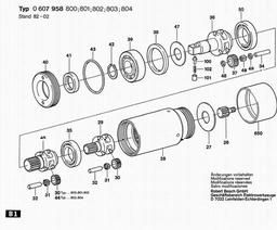 Bosch Pn-installation Motor Ind 740 WATT-SERIE spare parts