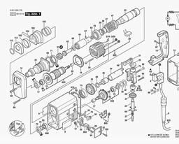 Bosch Ramset 342 Rotary Hammer 342 spare parts