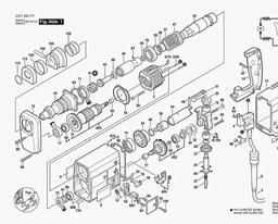 Bosch Ramset 342 Rotary Hammer 342 spare parts