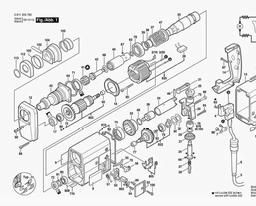 Bosch Rotary Hammer 340-2 spare parts