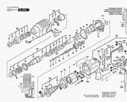 Bosch Universal Rotary Hammer H 20 RLE spare parts
