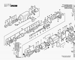 Bosch Ramset 421 Rotary Hammer 421 spare parts