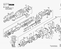 Bosch Rotary Hammer UBH 2/20 SE spare parts