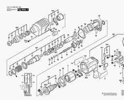 Bosch Universal Rotary Hammer H 14 spare parts