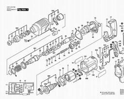 Bosch Rotary Hammer 510 spare parts