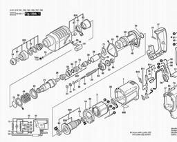 Bosch Rotary Hammer 510 spare parts