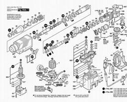 Bosch Rotary Hammer 355 spare parts
