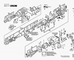 Bosch Rotary Hammer GBH 2-24 DS spare parts