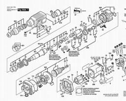 Bosch Universal Rotary Hammer 322 A spare parts