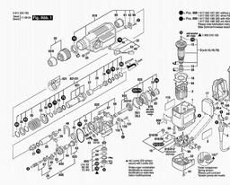 Bosch Rotary Hammer 11 222 EVSG spare parts