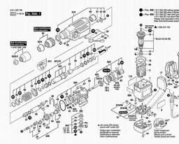 Bosch Rotary Hammer BMH 30-E spare parts