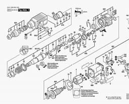 Bosch Rotary Hammer GBH 2 S spare parts