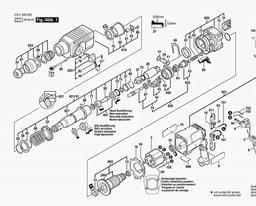 Bosch Rotary Hammer 11226 spare parts