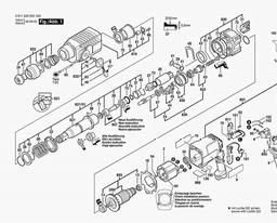 Bosch Rotary Hammer GBH 2 SE spare parts