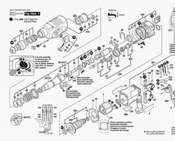 Bosch Rotary Hammer SPIT 322 spare parts