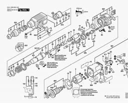 Bosch Rotary Hammer GBH 2-24 DS spare parts