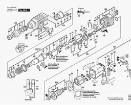 Bosch Rotary Hammer GBH 2-24 DS spare parts