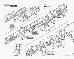 Bosch Rotary Hammer 11228 VS spare parts