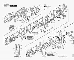 Bosch Rotary Hammer GBH 2-24 DSE spare parts