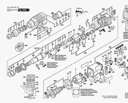 Bosch Rotary Hammer GBH 2-24 DSR spare parts