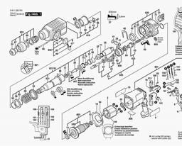 Bosch Rotary Hammer GBH 2-24 RLE spare parts